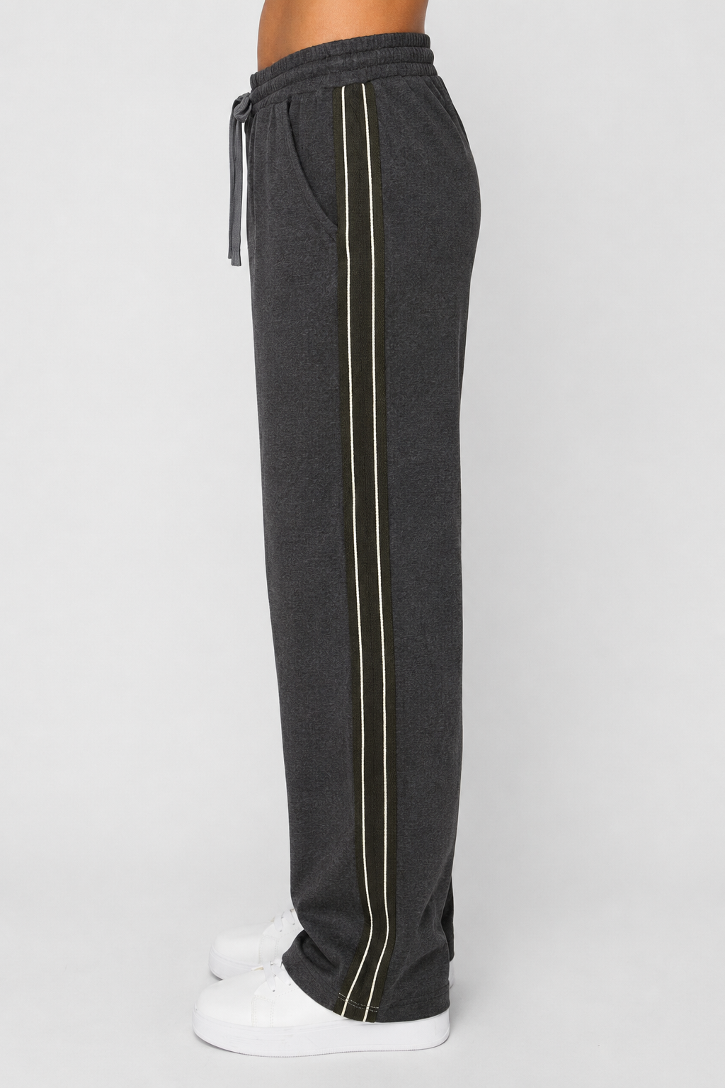Monroe Stripe Wide-Leg Pant