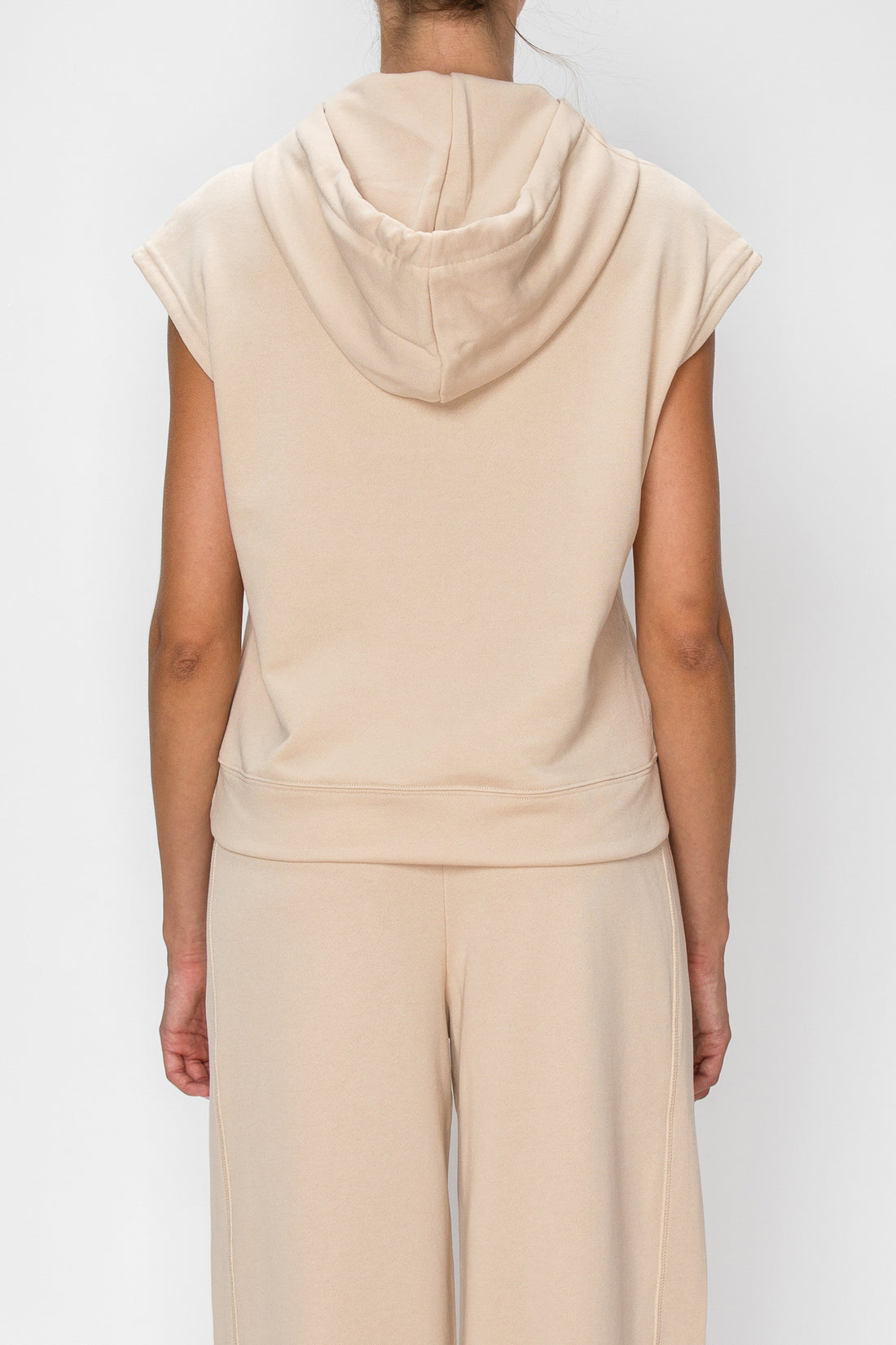 Quarter Zip Hoodie Vest