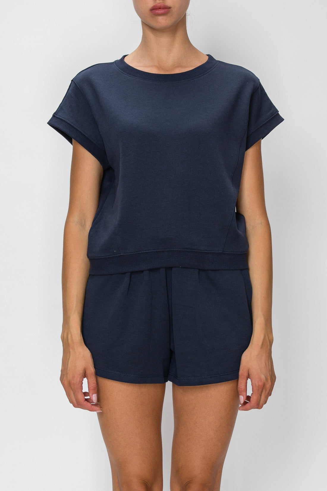 Dolman Sleeve French Terry Top