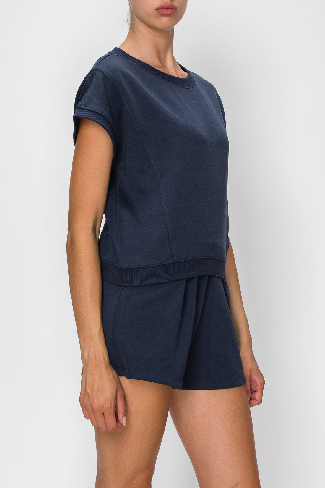 Dolman Sleeve French Terry Top
