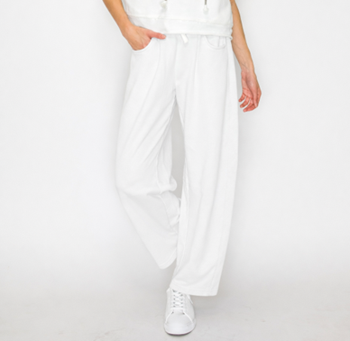 Barrel French Terry Pants