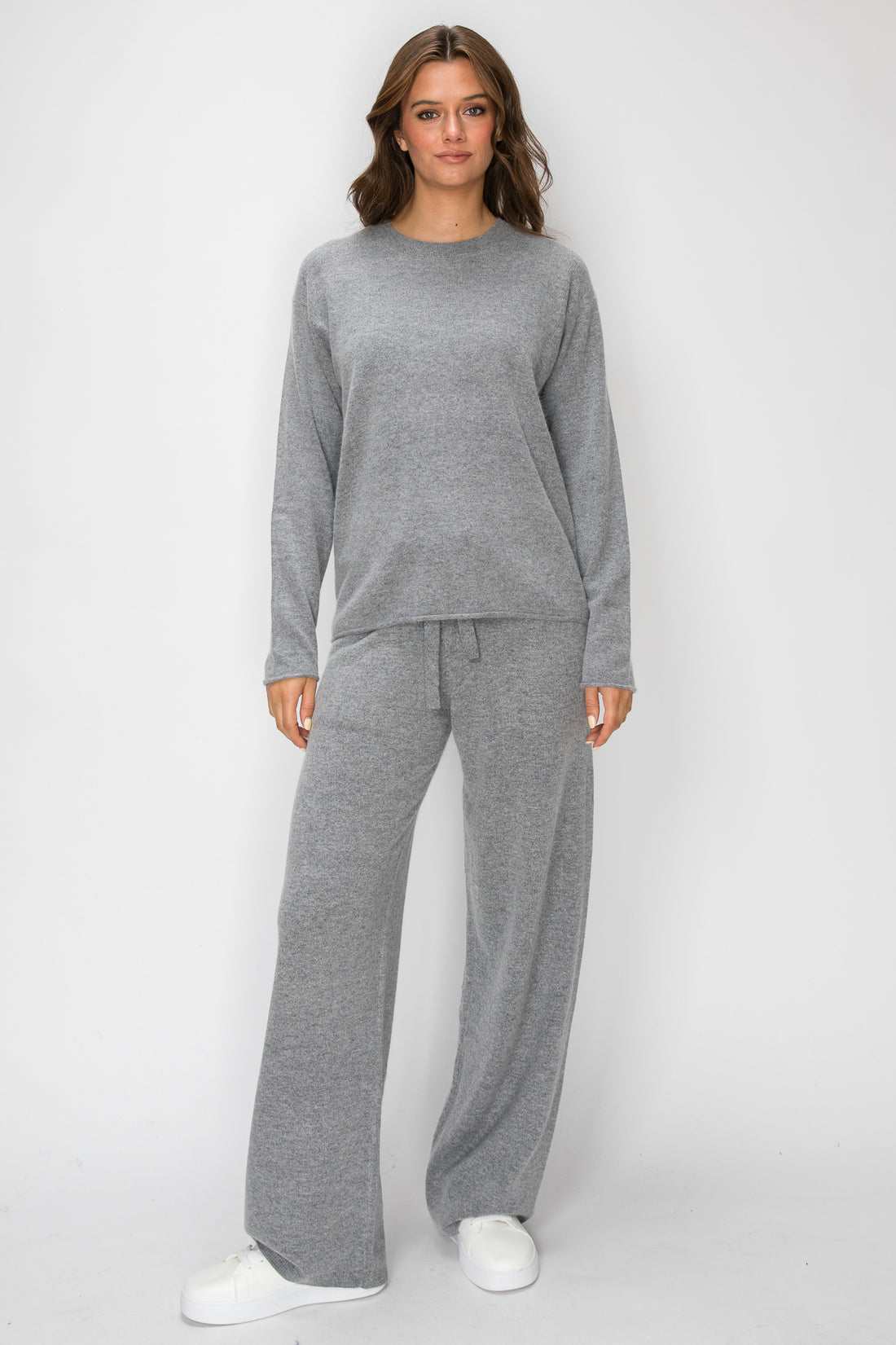 T1233 Cloudmere Raw Edge Pullover - H Grey