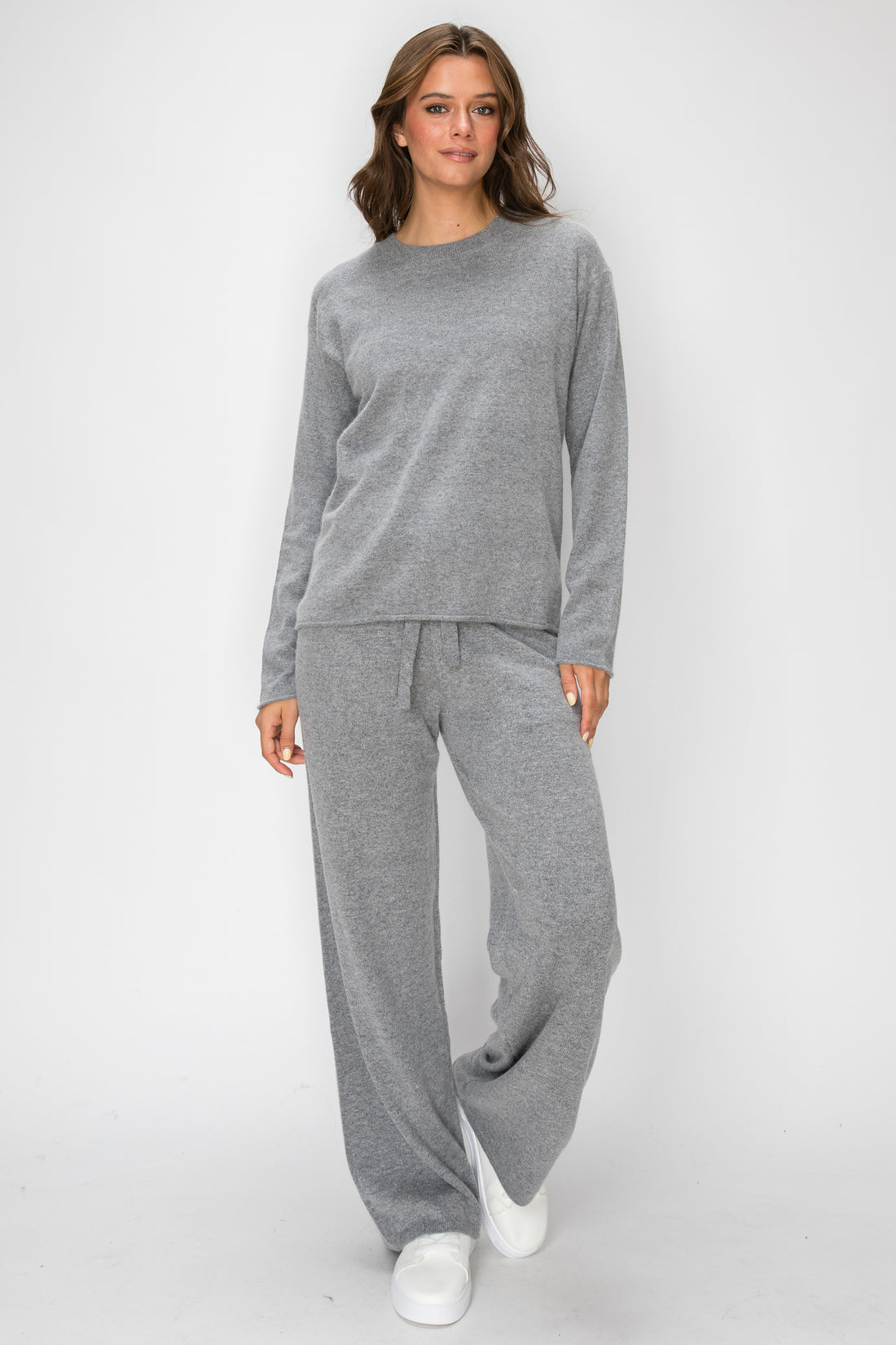 T1233 Cloudmere Raw Edge Pullover - H Grey