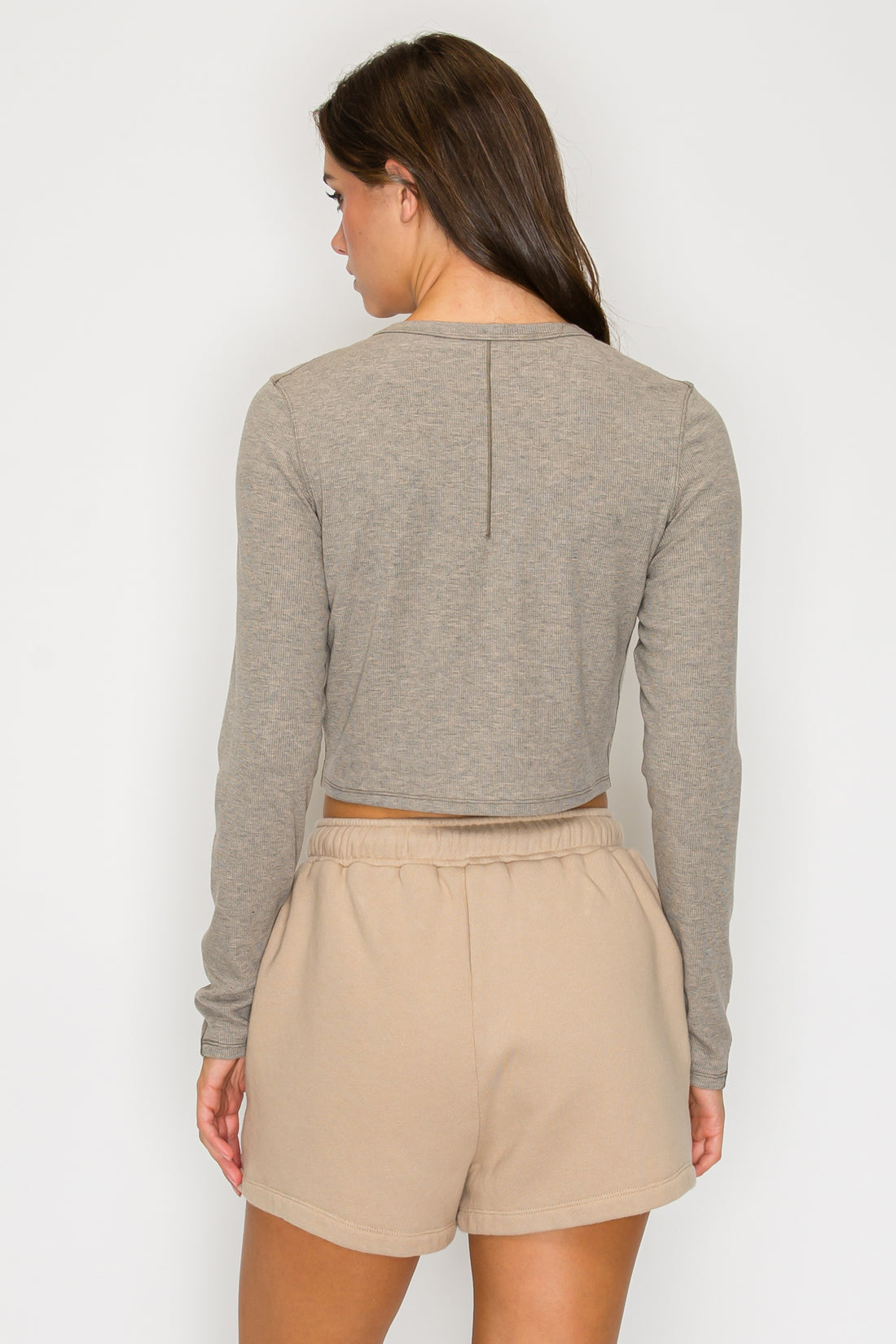 Base Long Sleeve Rib Tee