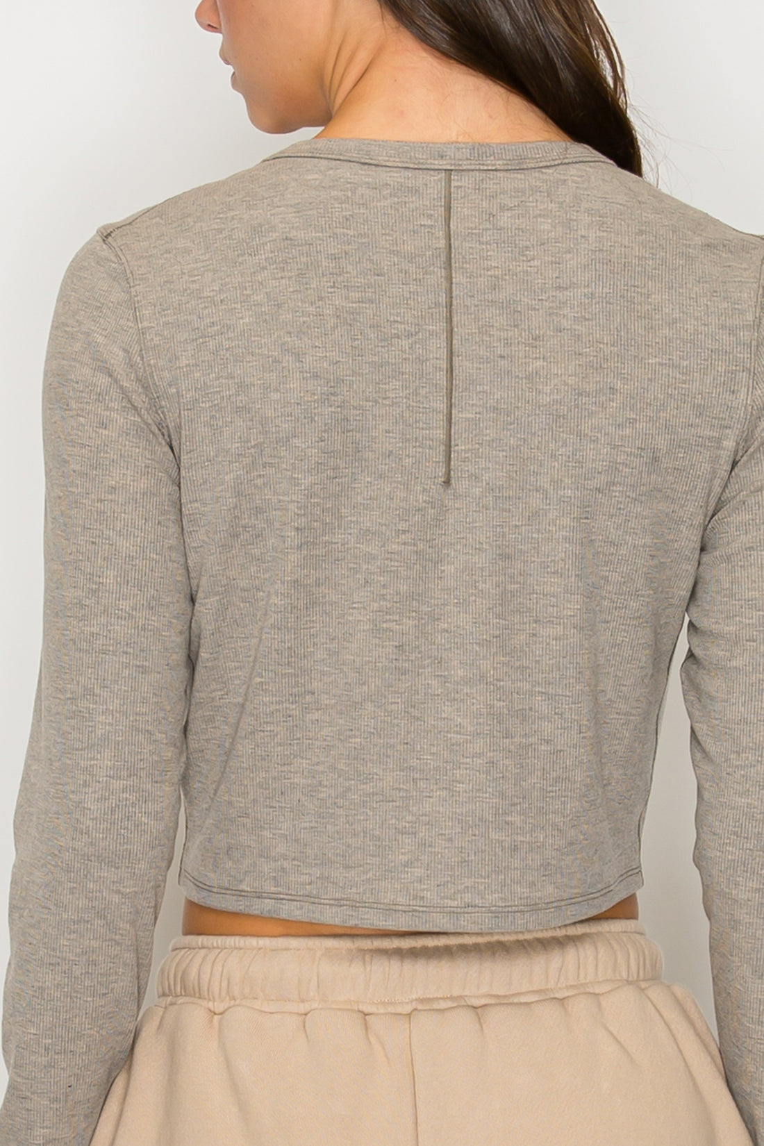 Base Long Sleeve Rib Tee