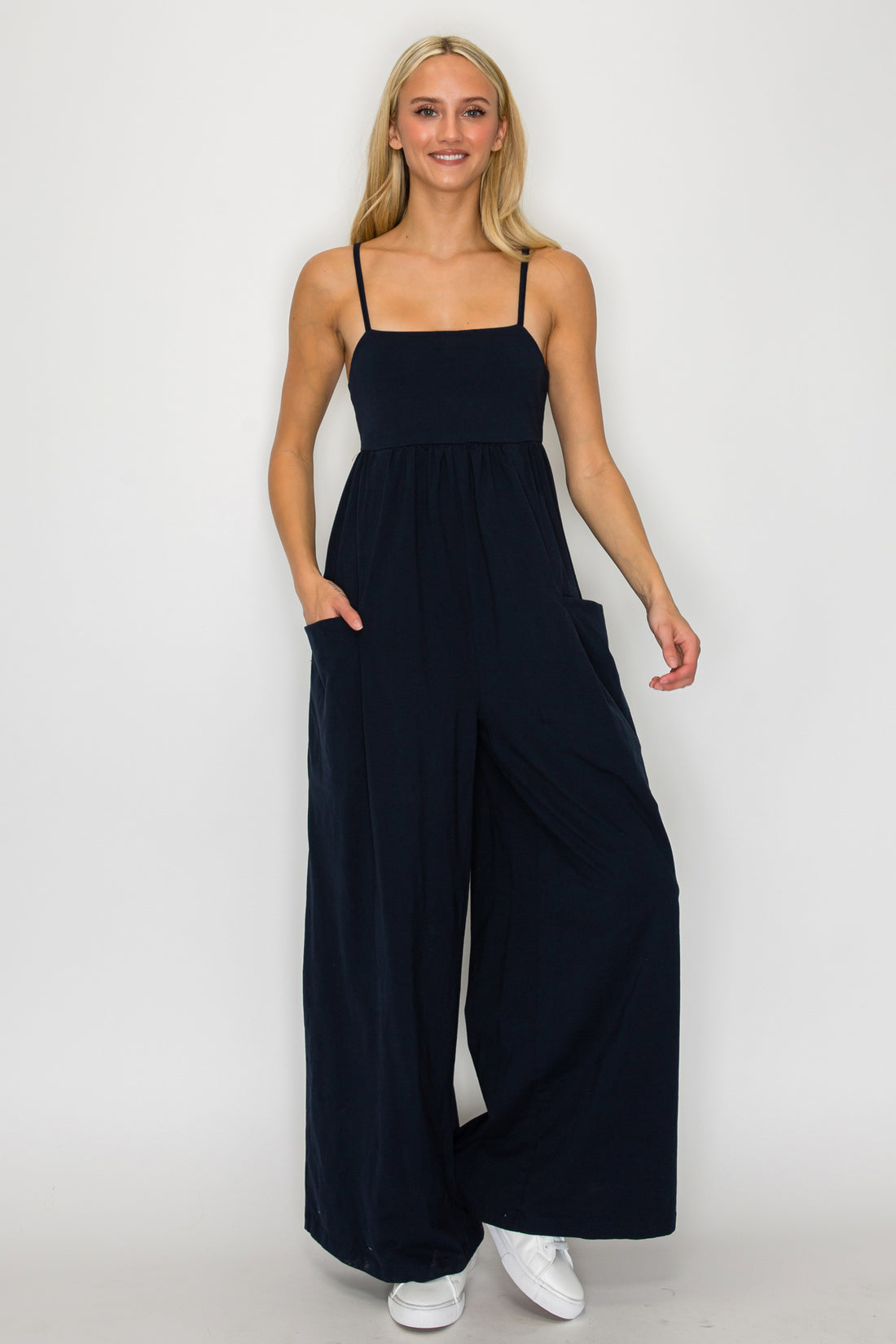 Wide-Leg Jumpsuit