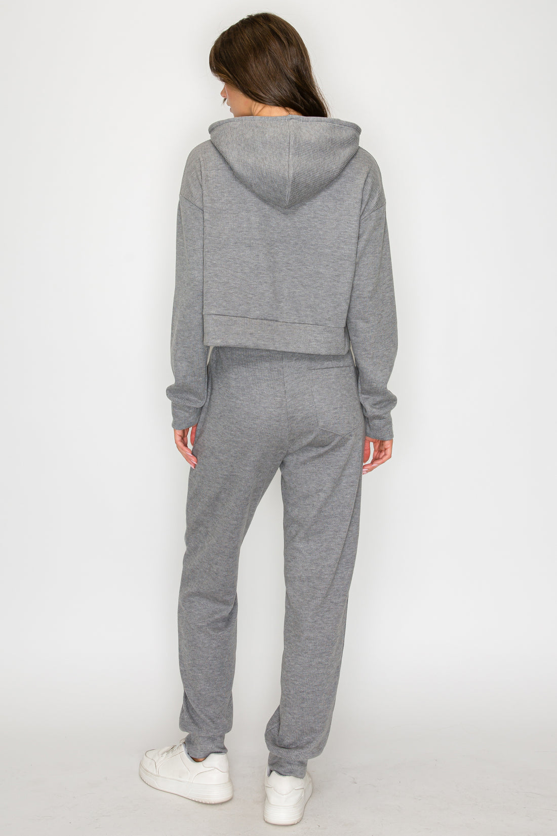 Haven Knit Hoodie (Heather Gray XS-S-M-L 1-2-2-1)