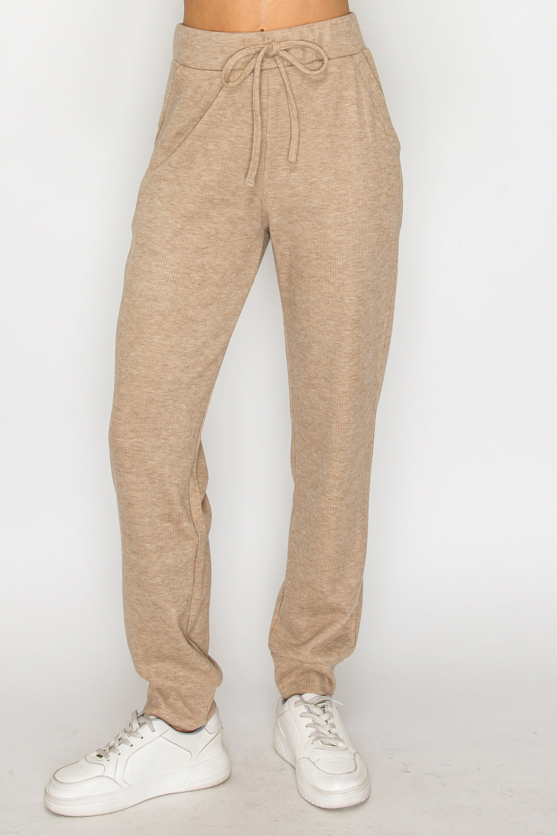 Haven Knit Joggers-Mocha