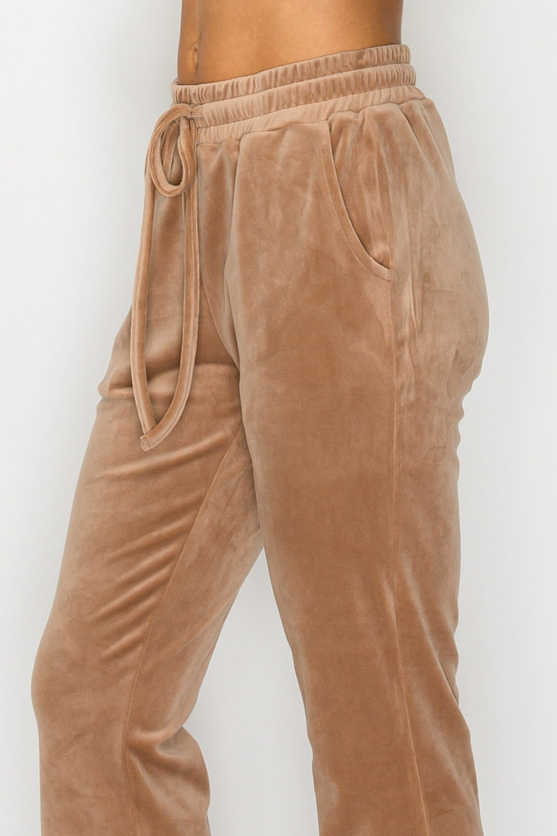 Classic Velour Joggers (Mocha XS-S-M-L 1-2-2-1)