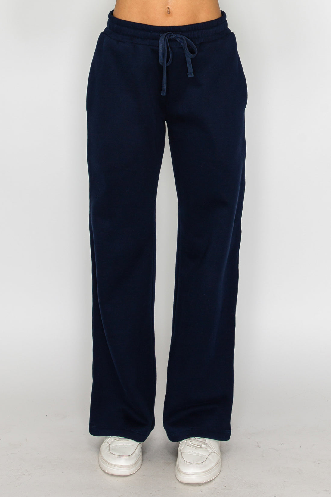 Glide Track Pants-Navy