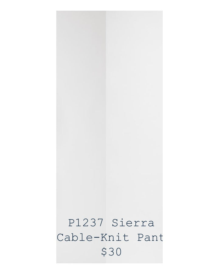 Sierra Cable-Knit Mock Neck - Brown wholesale pack
