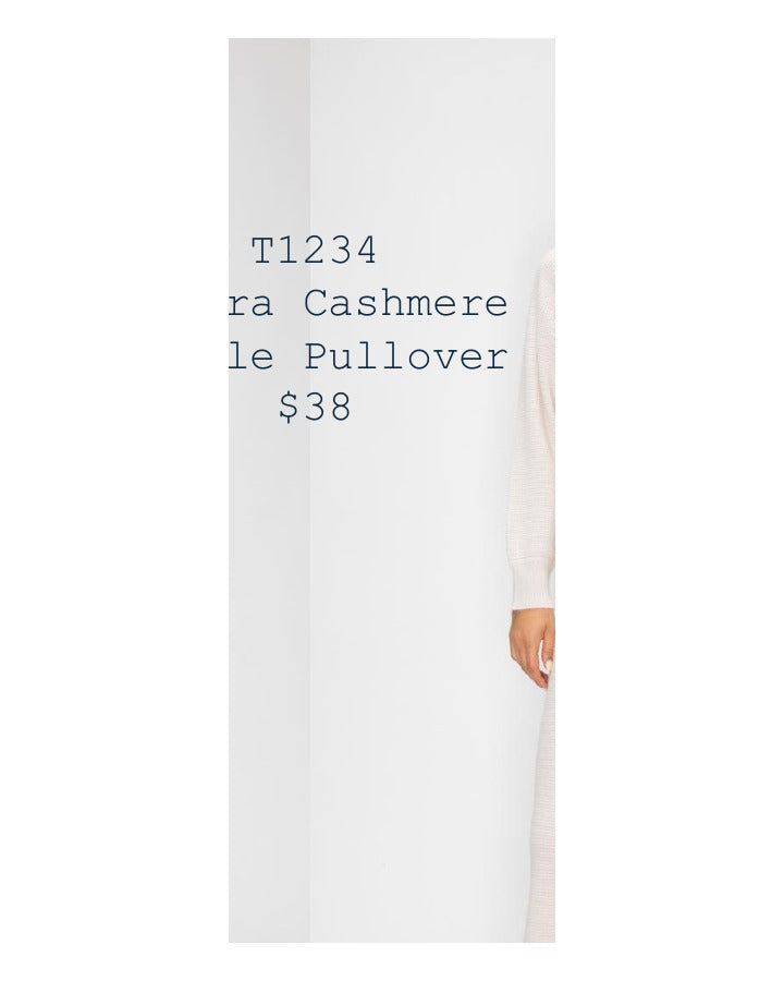 Angora Cashmere Waffle Pant - Cashmere Sand wholesale pack